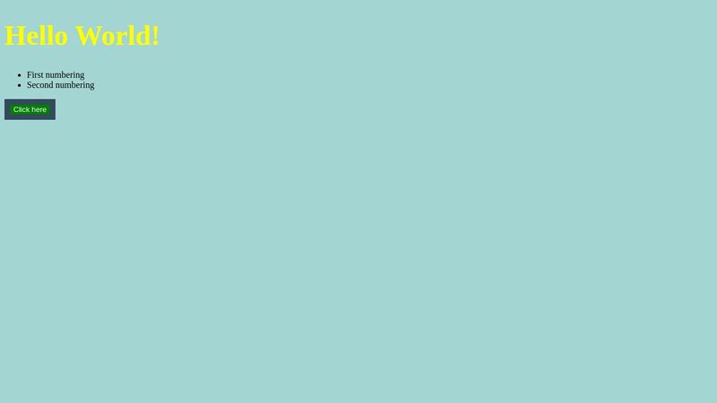 First CSS TRY
