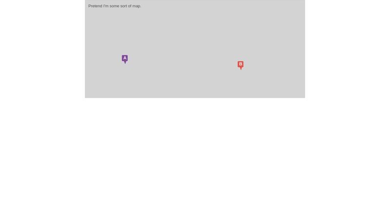 CSS Map Marker 2