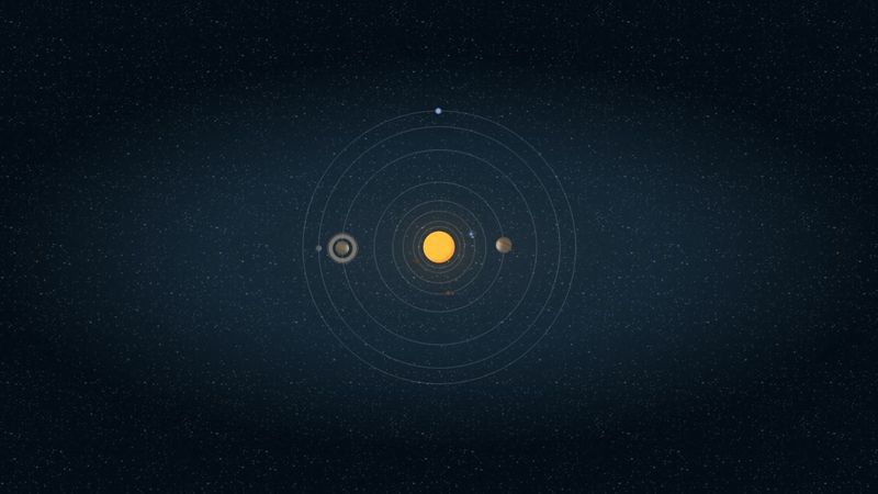 animated 3d solar system