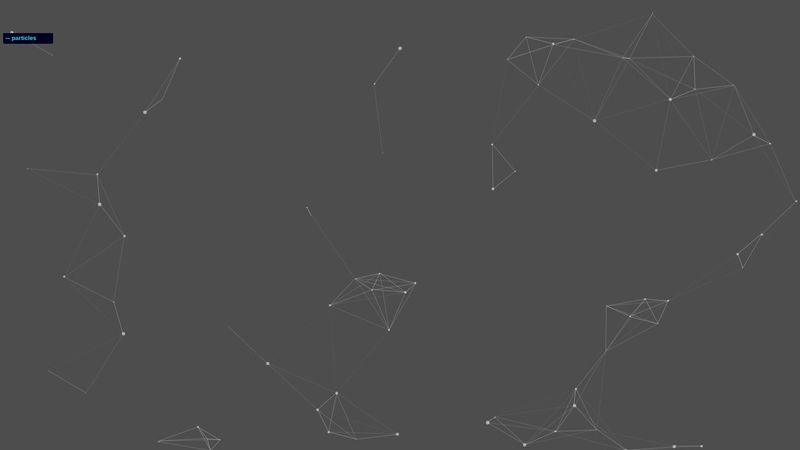 particles.js demo