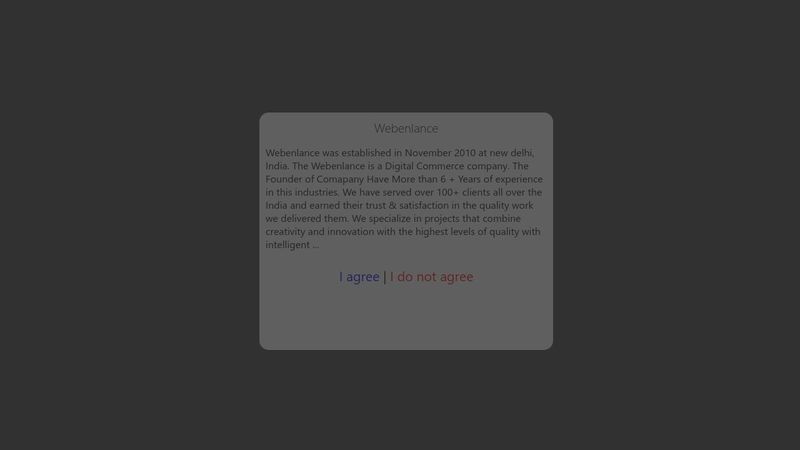 Page Load Popup Lightbox