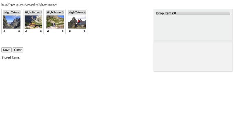 JQuery Drag & Drop Customize