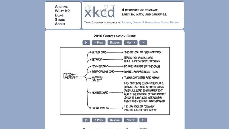 1623: 2016 Conversation Guide - explain xkcd