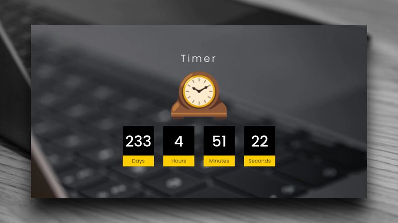 Pens tagged 'countdown-timer' on CodePen