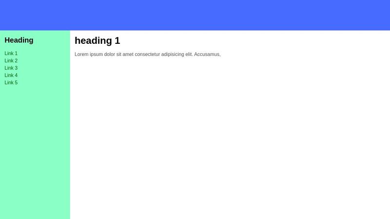 CSS Frame / Navbar - Links Open on Same Page In A Different Frame ...