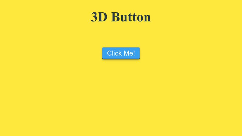 3d Button