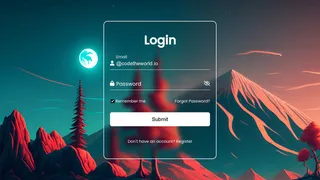 Transparent Login Form