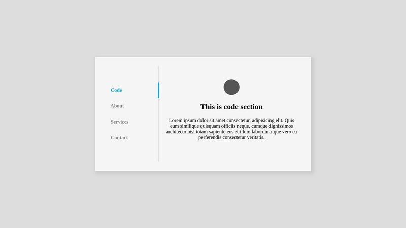 vertical tabs css js