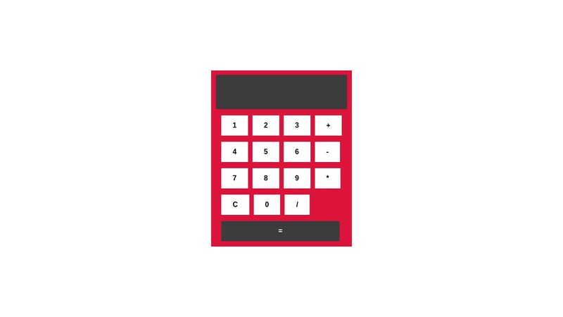 #100daysofcode Simple Calculator using Javascript #day11