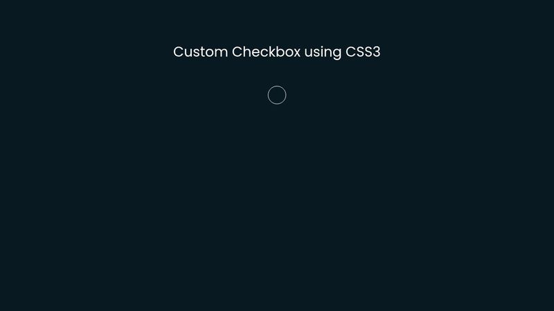 Custom Checkbox