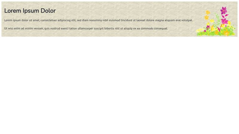 CSS Multiple Backgrounds 02