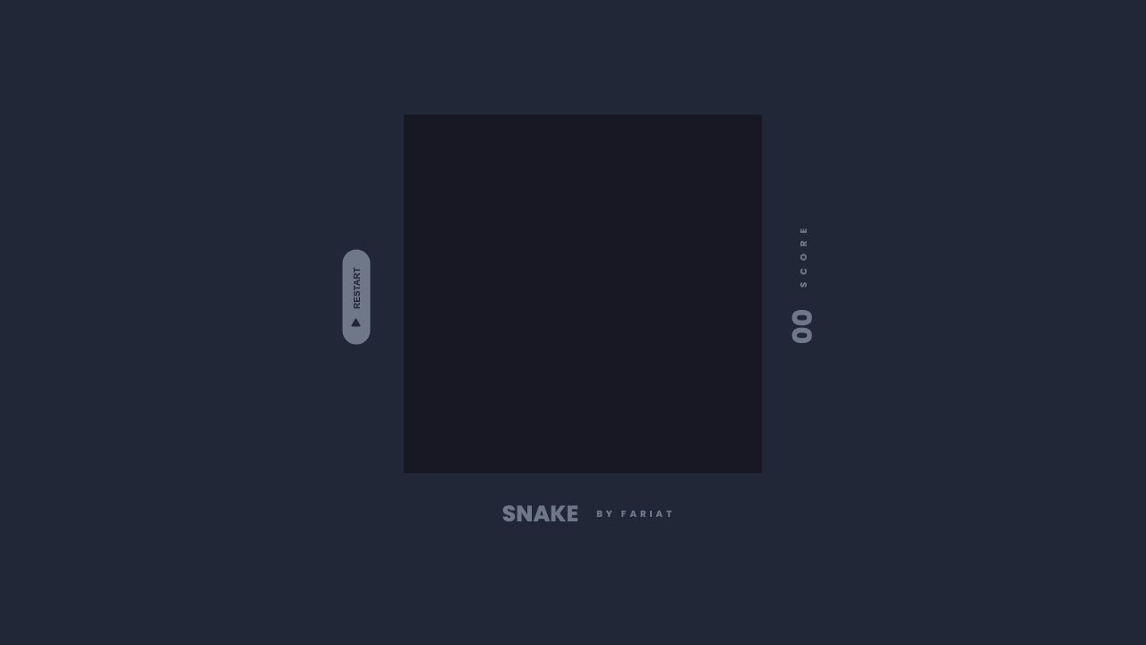 Make Snake with vanilla JavaScript