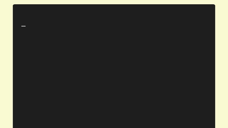 Typing animation