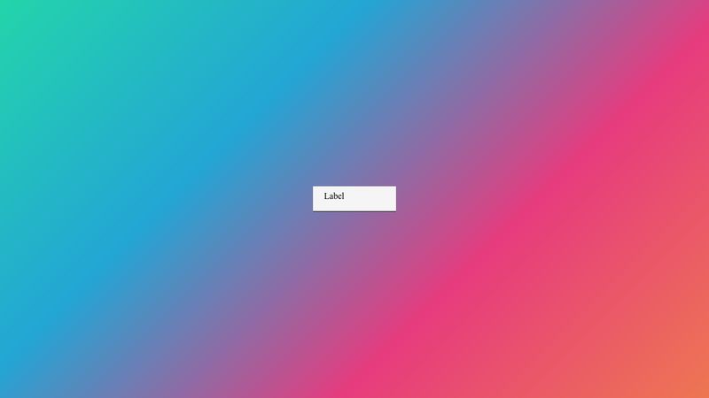 Material Design Text Field Css Only