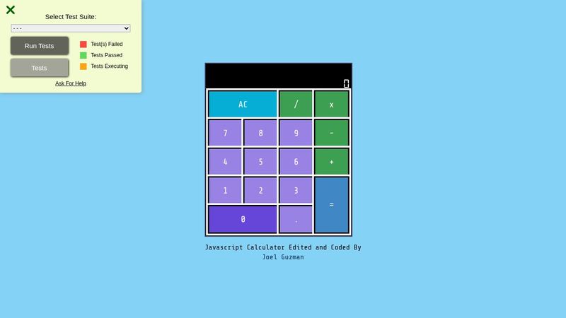 Javascript Calculator