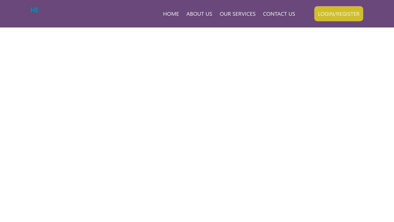 Simple HTML Header Template
