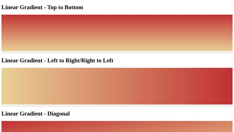 CSS Background Gradient Sample_SUPANGA
