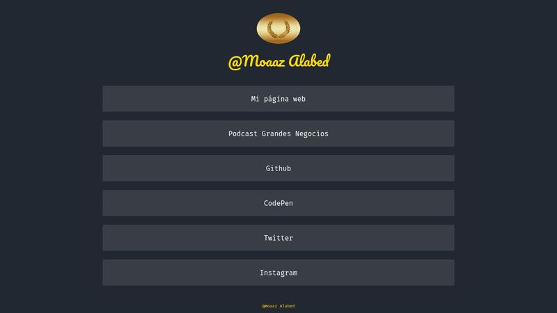 CodePen Home Social Media Links