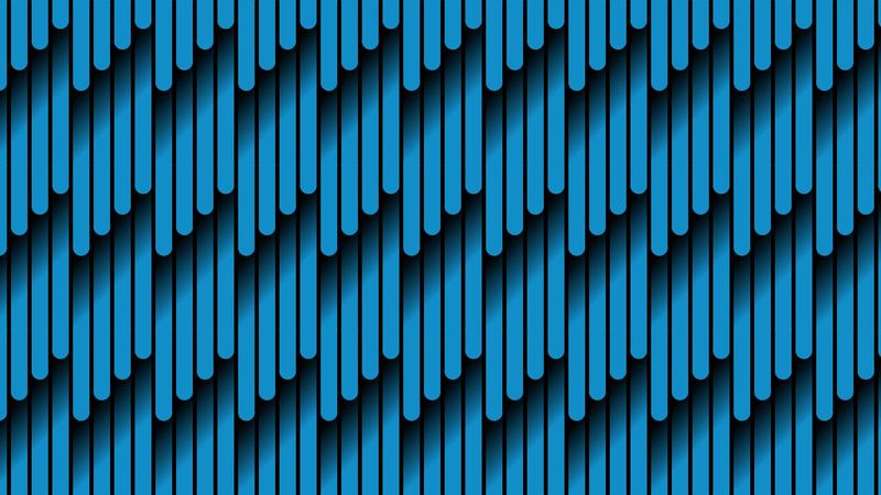 Rain Curtain Tessellated Pattern - No Div - Pure CSS