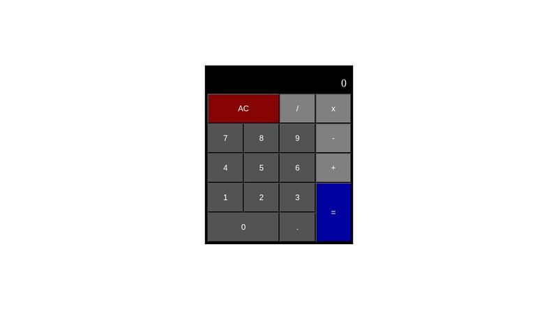 JavaScript Calculator
