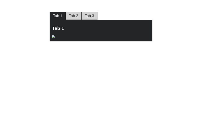 Pure css tabs responsive