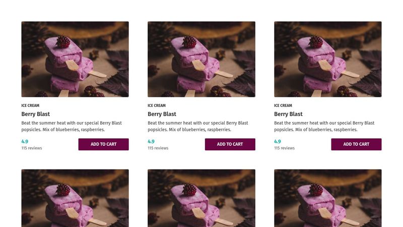 Product Card - CSS Grid