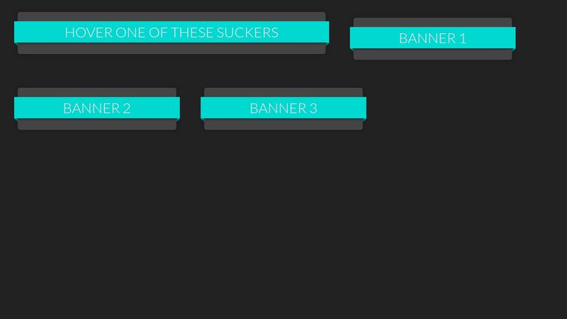 Responsive Animated CSS Banners