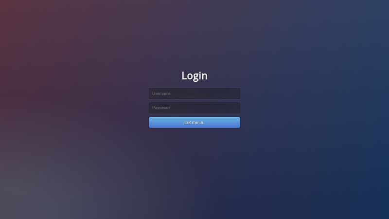 Login Form