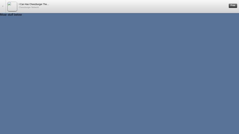 HTML/CSS Smart App Banner