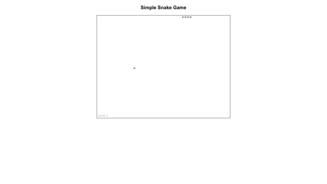 16 JavaScript Snake Games