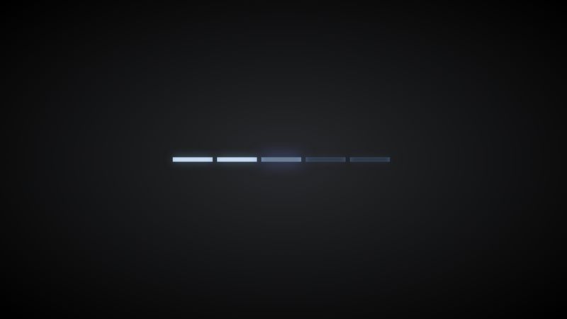 Glowing Loading Bar