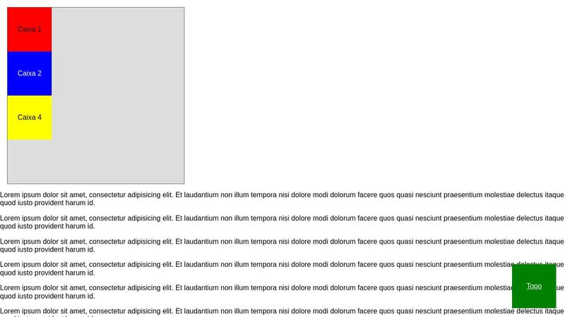 CSS - Position - Fixed