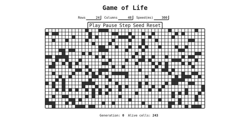 React.js Game of Life