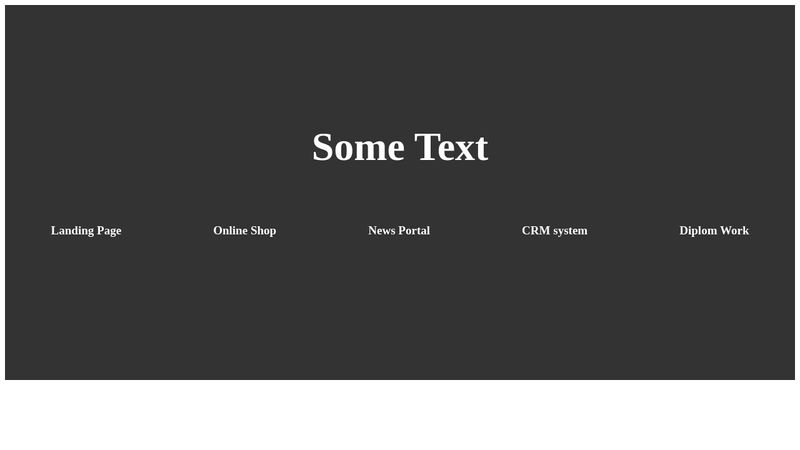 Simple navigation without JS