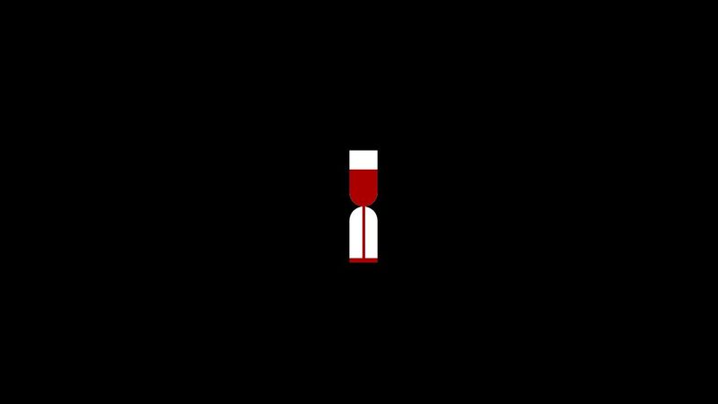 Hourglass loader made with CSS