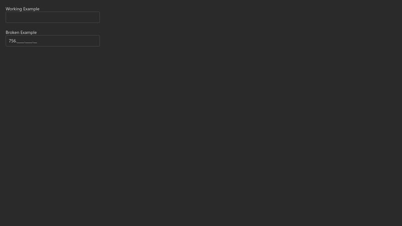 DevExtreme - JavaScript Text Box