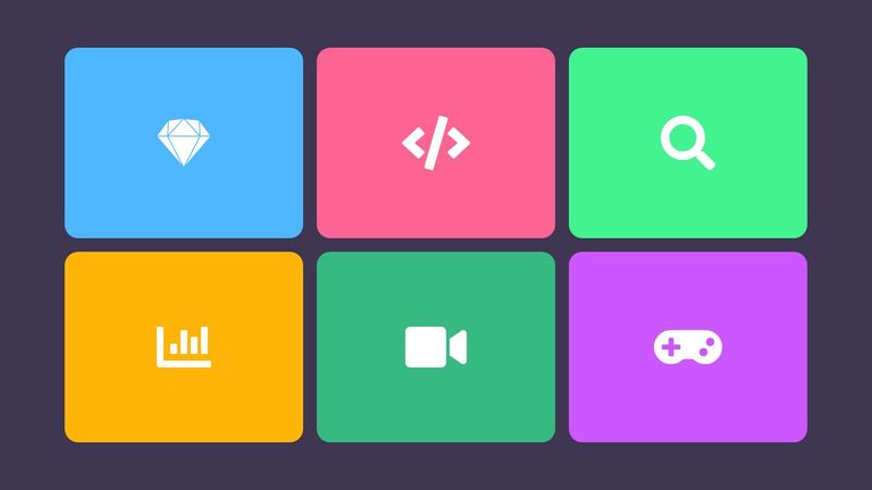 Responsive Services Section Using Only HTML & CSS