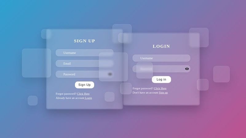 scss login-signup