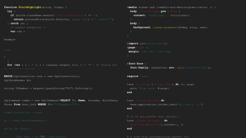 Syntax Highlighting With Highlight.js