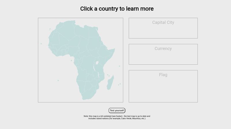 Responsive Africa Map API Country Info responsive-africa-map-api-country-info