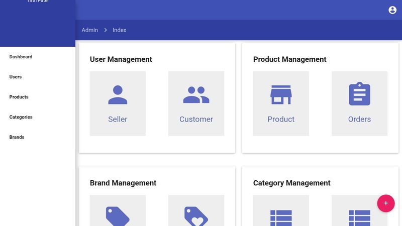 Admin Dashboard with Materialize