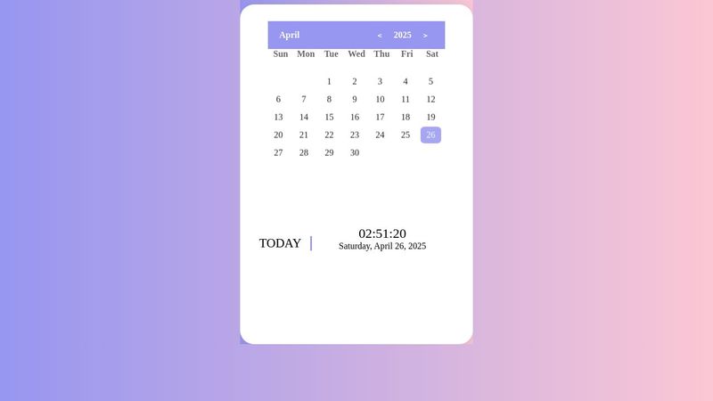 CALENDAR