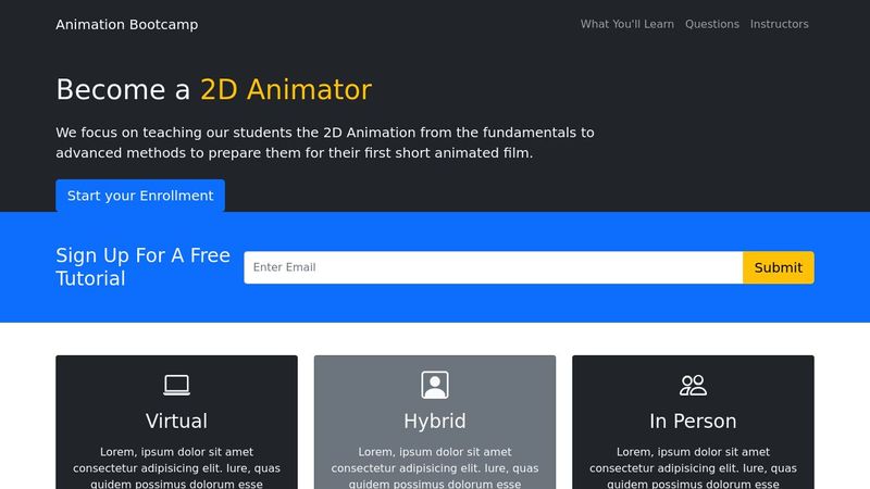 bootstrap animation