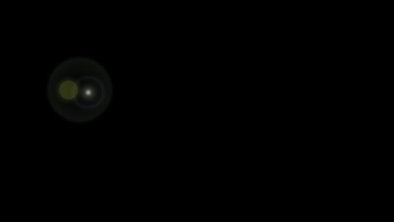 Pure CSS Lens Flare effect