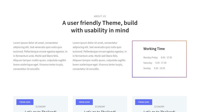 About Us Section Using HTML , CSS , Bootstrap