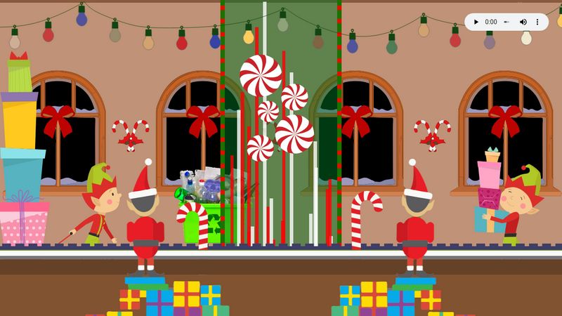 Animated Magical Santa Workshop --> Revisited