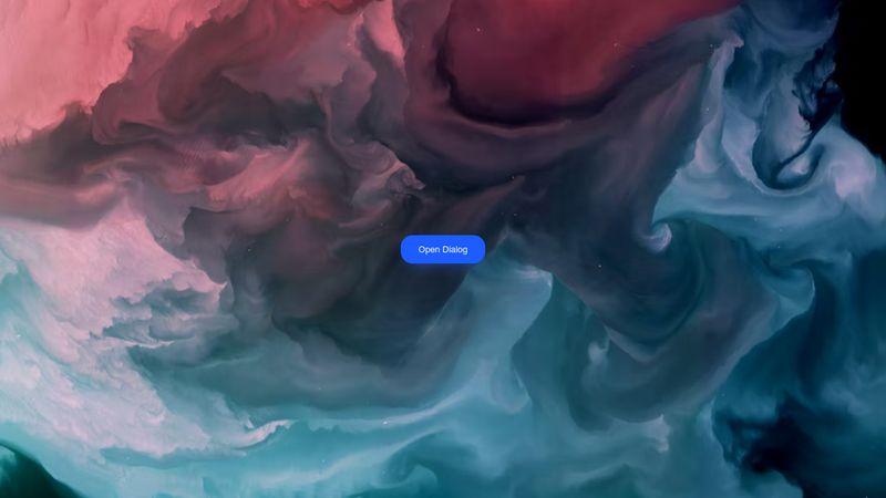 Modal Dialog with Backdrop Blur [Only CSS]
