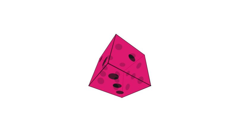 Creating a 3D dice in CSS - Perspective