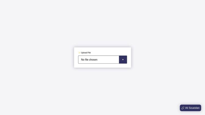 Custom Input type file workaround ( pure CSS/SASS, including file name) 🎉