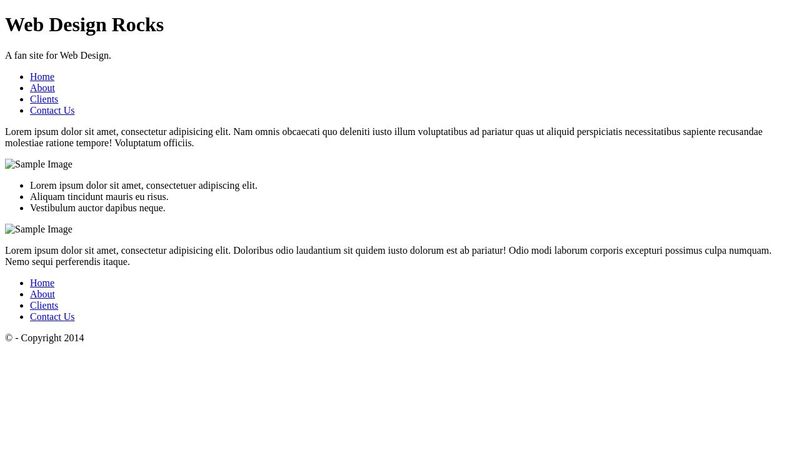 CSS Practice - Layout